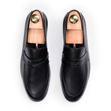 Load image into Gallery viewer, Full Grain Comfort Loafers - Black