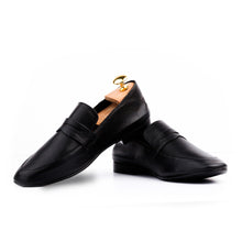 Load image into Gallery viewer, Full Grain Comfort Loafers - Black