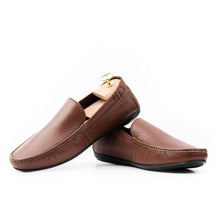 Load image into Gallery viewer, Comfortable Adaptive Moccasins - Brown