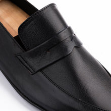 Load image into Gallery viewer, Full Grain Comfort Loafers - Black