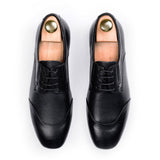 Open-Laced Derbies - Black