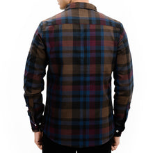 Load image into Gallery viewer, Bold Blue/Brown Casual Shirt