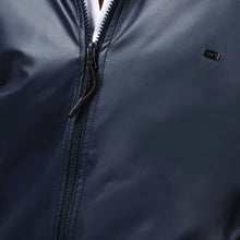 Load image into Gallery viewer, Double Collar Rexine Jacket-Navy