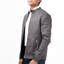Load image into Gallery viewer, Cotton Checkered Jacket-Grey