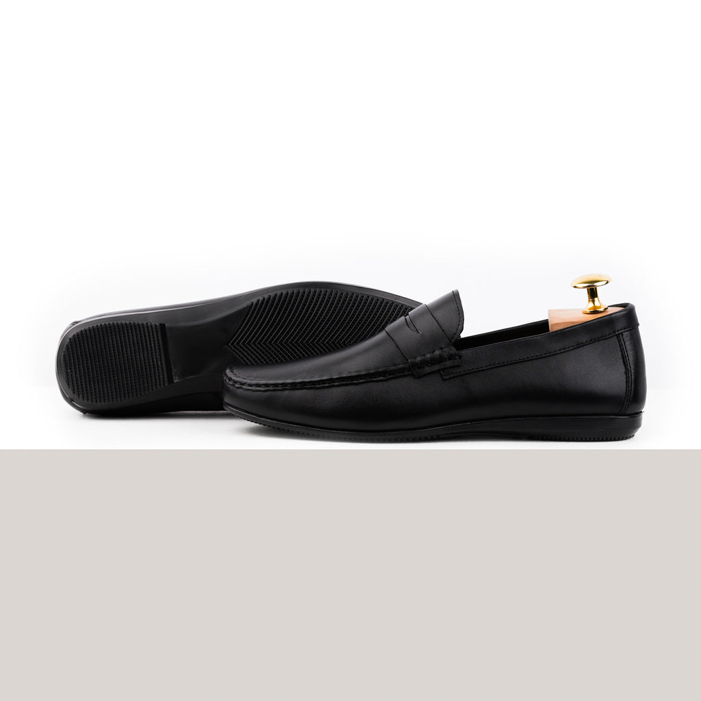 Smart Penny Moccasins - Black