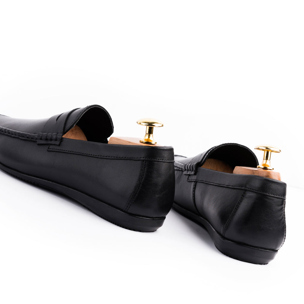 Smart Penny Moccasins - Black