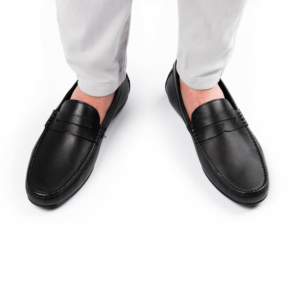 Smart Penny Moccasins - Black