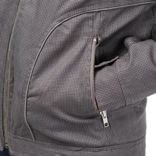 Load image into Gallery viewer, Cotton Checkered Jacket-Grey