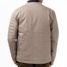 Load image into Gallery viewer, Cotton Checkered Jacket-Beige