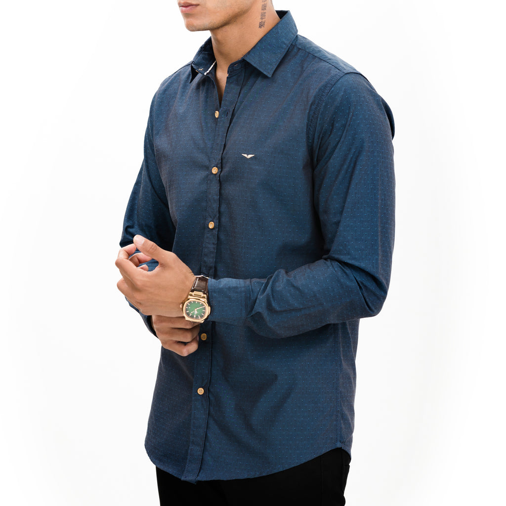 True Navy Classsic Casual Shirt