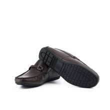 Load image into Gallery viewer, Stitched Horse Bit Buckled Moccasin