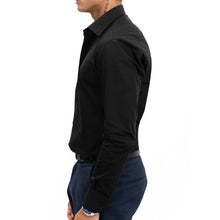Load image into Gallery viewer, Black Classic Collar Shirt