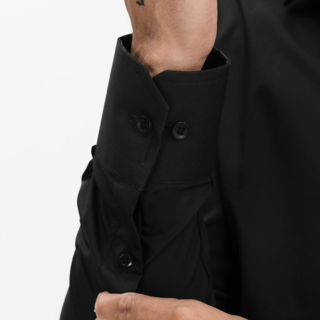 Black Classic Collar Shirt