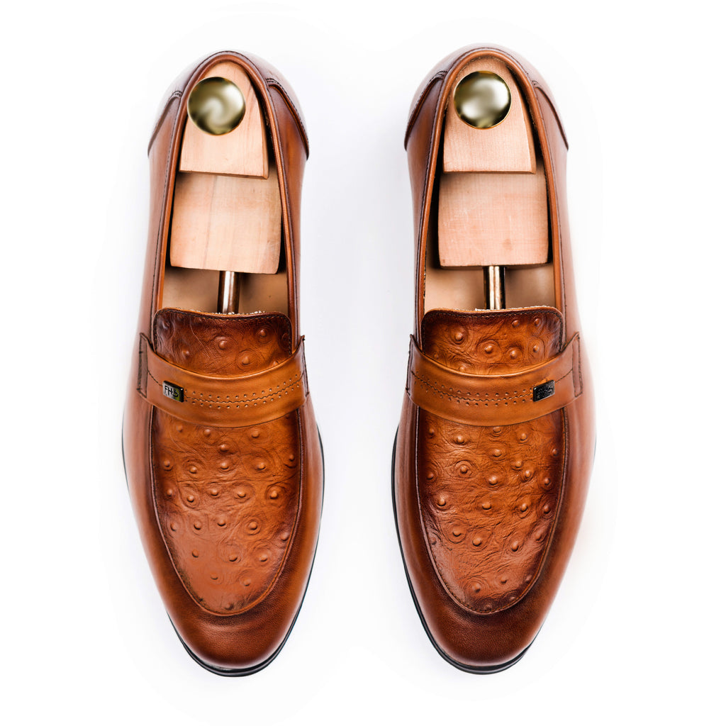 FHS Dot-Embossed Strapped - Tan