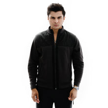 Load image into Gallery viewer, Contrast Quilted Jacket-Charcoal