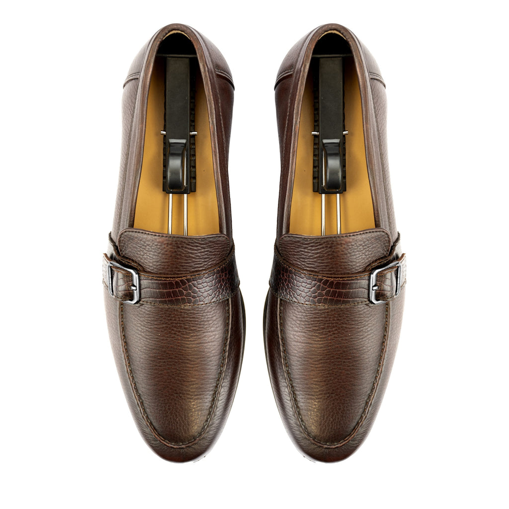 Black Gun Metal Loafers