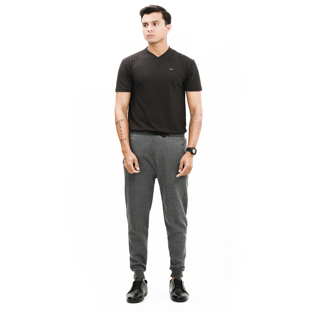 Fleece Jogger Pants - Charcoal