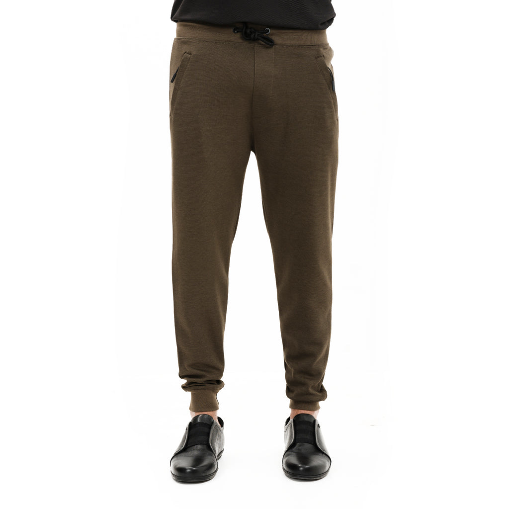 Fleece Jogger Pants - Olive