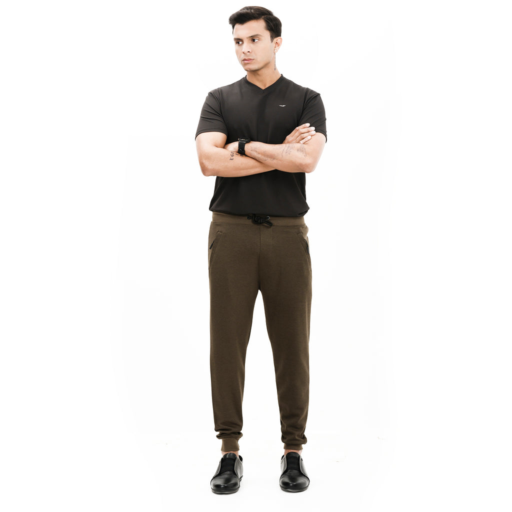 Fleece Jogger Pants - Olive