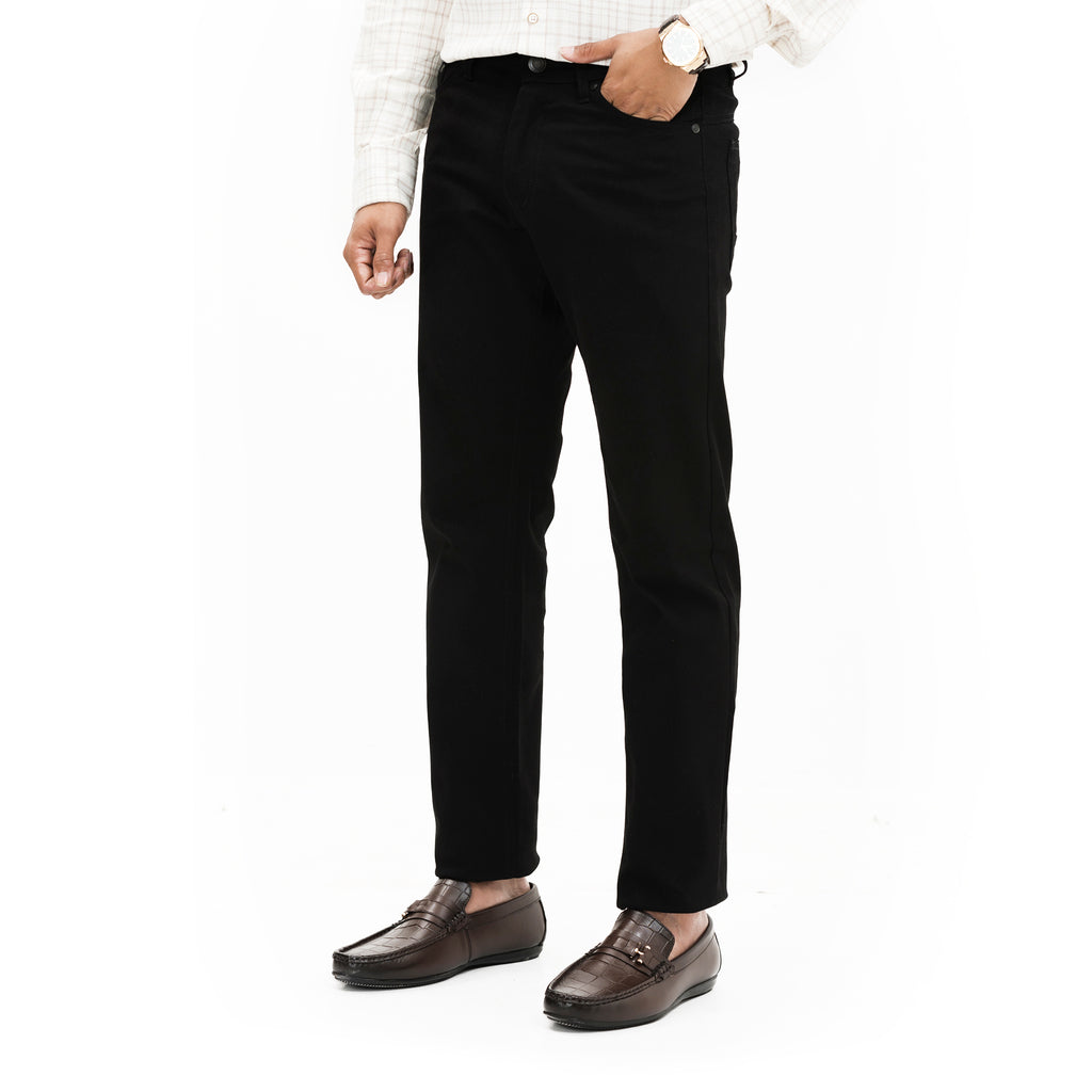 Classic 5 Pocket Pants - Black