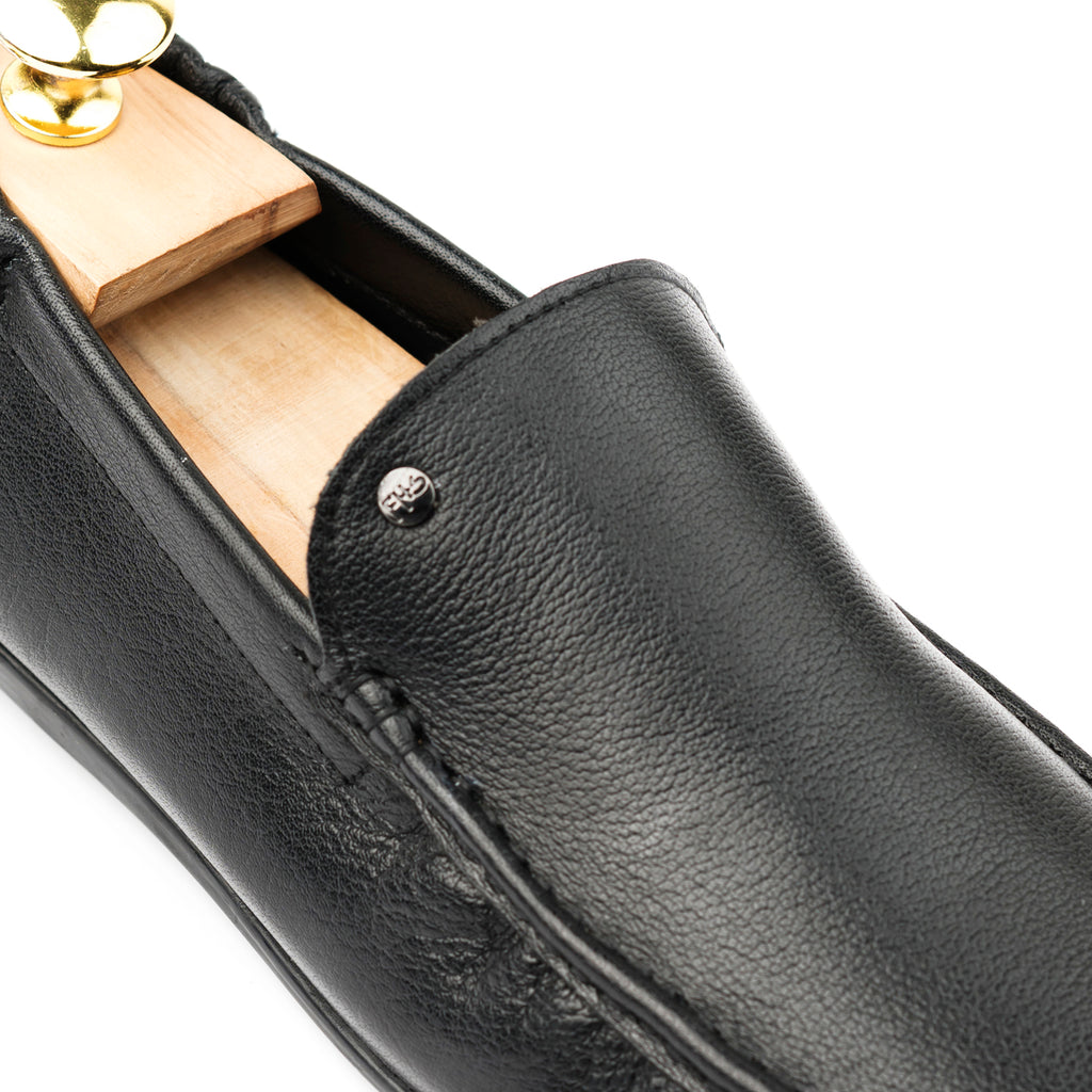Comfortable Adaptive Moccasins - Black