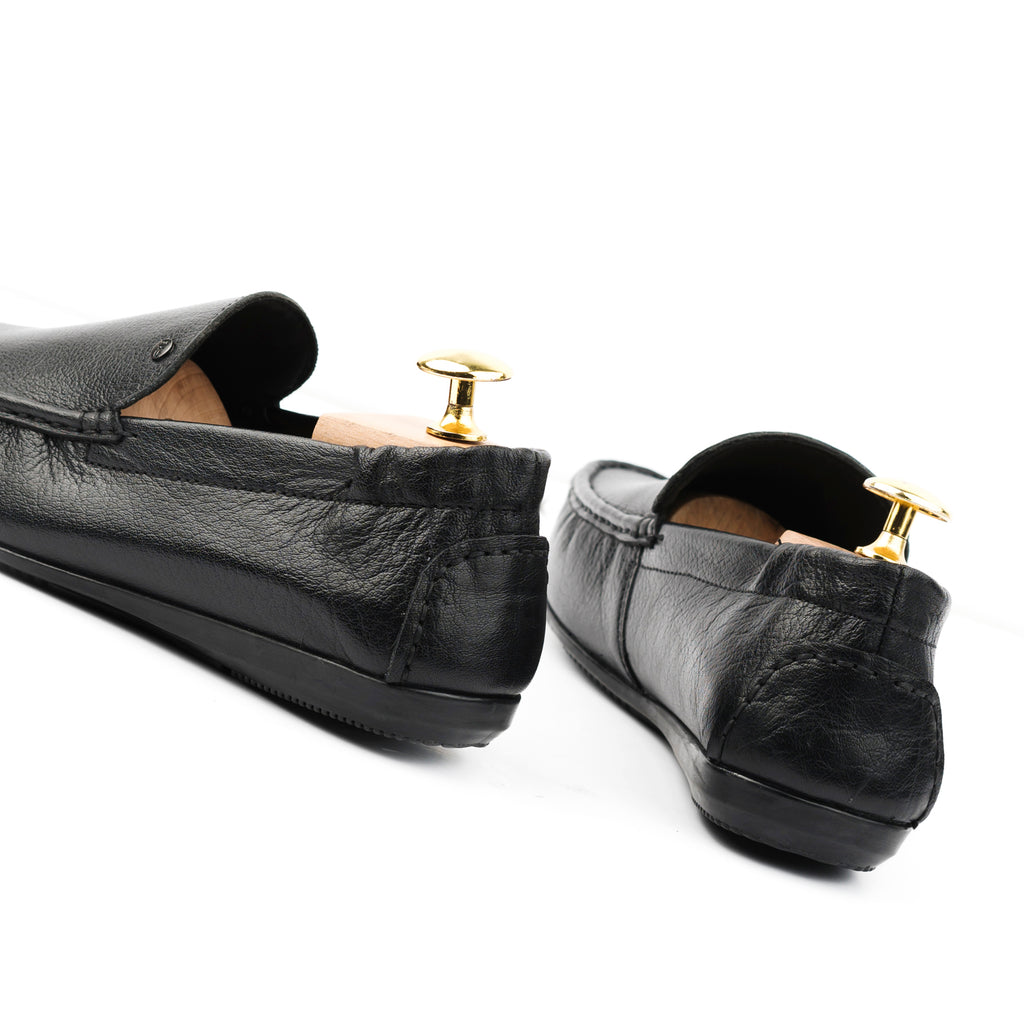 Comfortable Adaptive Moccasins - Black