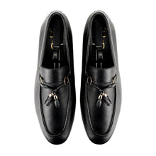 Load image into Gallery viewer, Sleek Tassels Loafers-Black