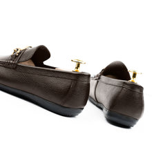 Load image into Gallery viewer, Regal Buckled Leather Moccasins - Brown