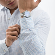 Load image into Gallery viewer, Classic Blue-Dotted Casual Shirt