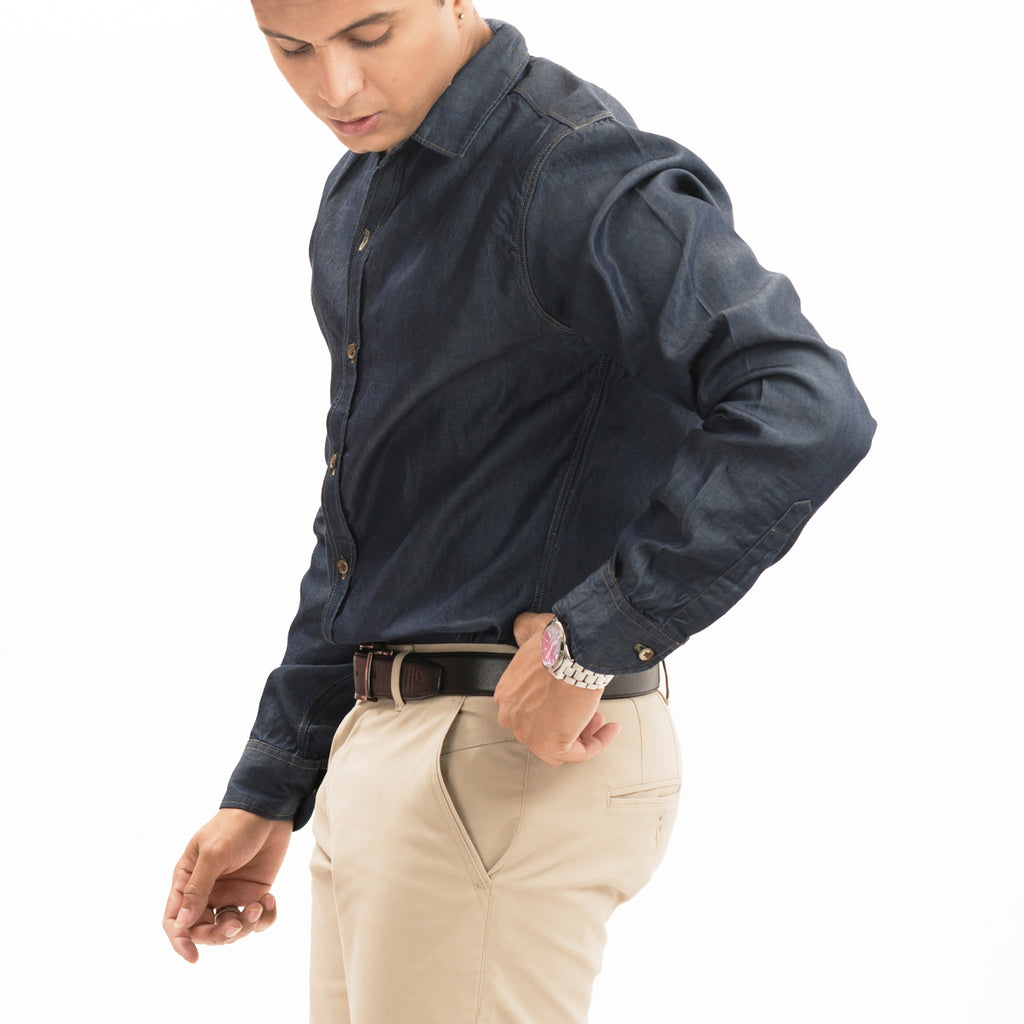Classic Denim Casual Shirt