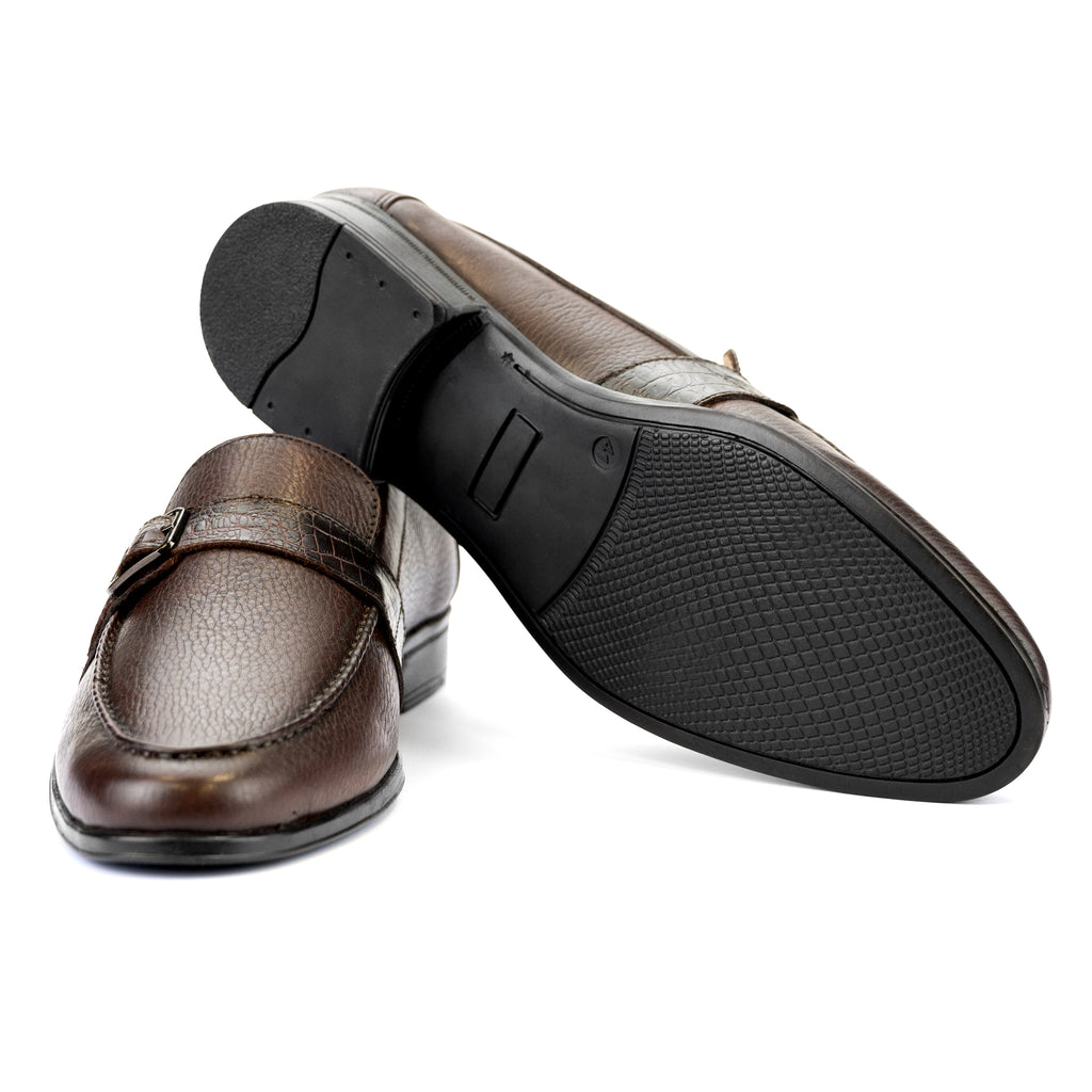 Black Gun Metal Loafers