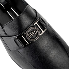 Load image into Gallery viewer, FHS Gun Metal Buckled Loafers-Black