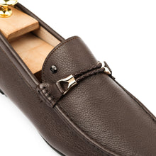 Load image into Gallery viewer, Rope Accent Luxe Moccasins - Brown