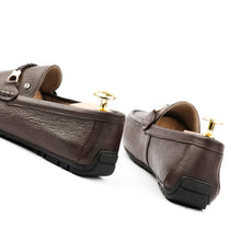Load image into Gallery viewer, Rope Accent Luxe Moccasins - Brown