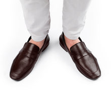 Load image into Gallery viewer, Full Grain Comfort Loafers - Brown