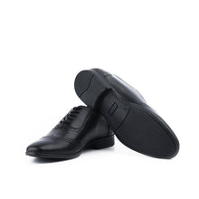 Load image into Gallery viewer, Full Brogue Oxfords-Black