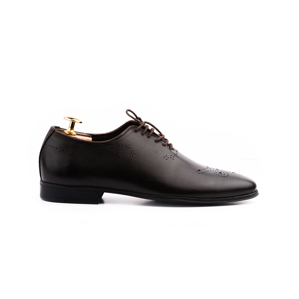 Classic Wingtip Oxfords - Brown