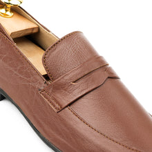 Load image into Gallery viewer, Full Grain Comfort Loafers - Tan