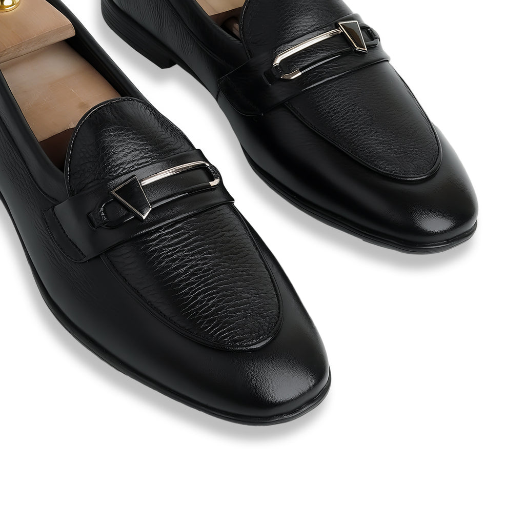 Regal Buckled Loafers - Black