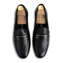 Load image into Gallery viewer, Regal Buckled Loafers - Black