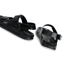 Load image into Gallery viewer, Signature Microfibre Sandals - Black