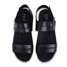 Load image into Gallery viewer, FHS Dual Tone Sandals - Black