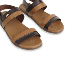 Load image into Gallery viewer, FHS Dual Tone Sandals - Brown