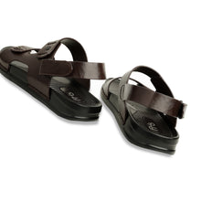 Load image into Gallery viewer, Signature Microfibre Sandals - Brown