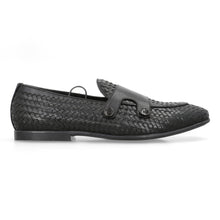 Load image into Gallery viewer, Unique Patterned Double Monks-Black