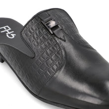 Load image into Gallery viewer, Signature FHS Buckled Mules - Black