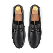 Load image into Gallery viewer, Stylish Buckled Moccasins - Black