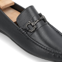 Load image into Gallery viewer, Stylish Buckled Moccasins - Black