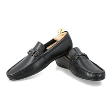 Load image into Gallery viewer, Stylish Buckled Moccasins - Black