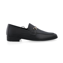 Load image into Gallery viewer, Sleek Golden Buckled Loafers